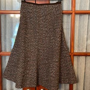 Tweed A-Line Skirt